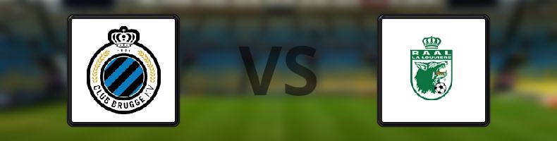 Club Brugge - RAAL La Louviere odds, speltips, resultat i Jupiler League