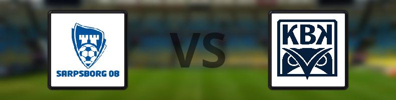 Sarpsborg 08 - Kristiansund odds, speltips, resultat i Eliteserien
