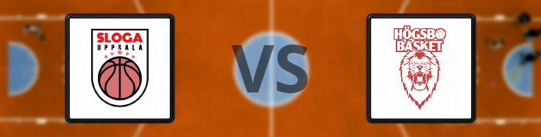 Sloga Uppsala - Högsbo odds, speltips, resultat i Basketligan herrar