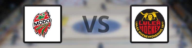 MODO - Luleå odds, speltips, resultat i SHL