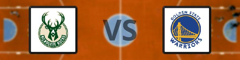 Milwaukee Bucks - Golden State Warriors odds, speltips, resultat i NBA