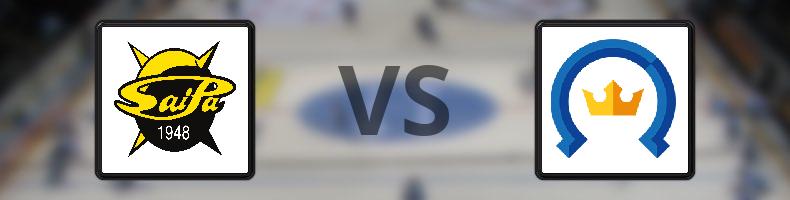 SaiPa - Kiekko-Espoo odds, speltips, resultat i SM-liiga