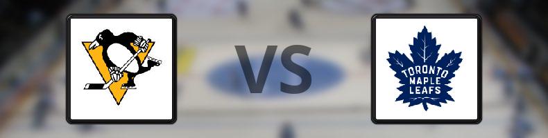 Pittsburgh Penguins - Toronto Maple Leafs odds, speltips, resultat i NHL