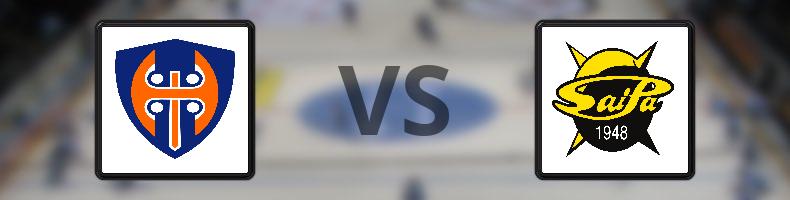Tappara - SaiPa odds, speltips, resultat i SM-liiga