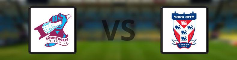 Scunthorpe - York odds, speltips, resultat i National League