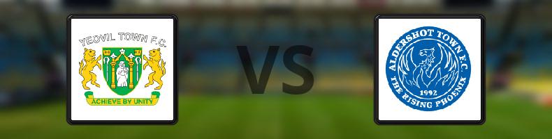 Yeovil - Aldershot odds, speltips, resultat i National League