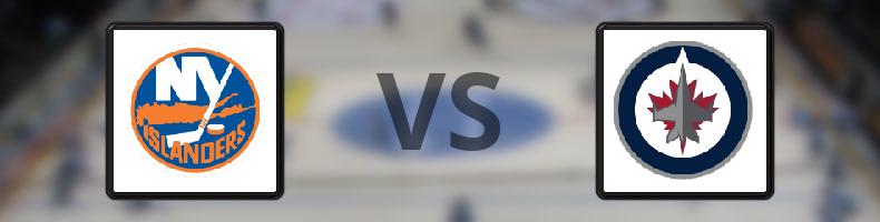 New York Islanders - Winnipeg Jets odds, speltips, resultat i NHL
