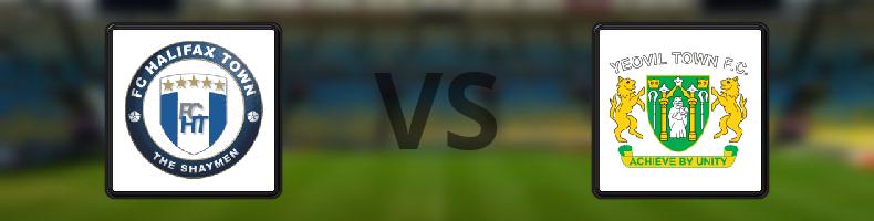 FC Halifax Town - Yeovil odds, speltips, resultat i National League