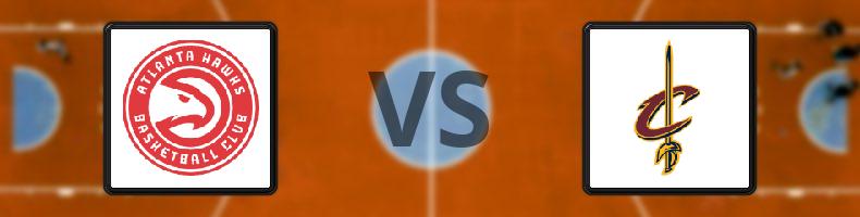 Atlanta Hawks - Cleveland Cavaliers odds, speltips, resultat i NBA