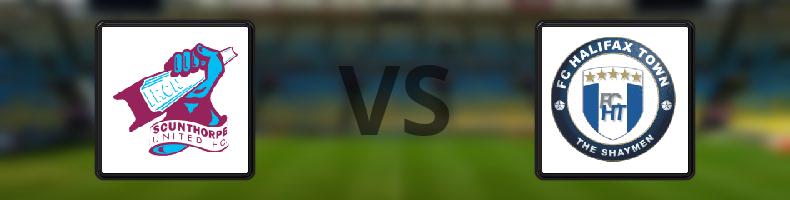 Scunthorpe - FC Halifax Town odds, speltips, resultat i National League