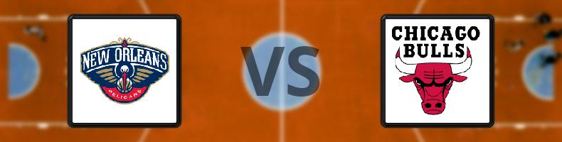 New Orleans Pelicans - Chicago Bulls odds, speltips, resultat i NBA