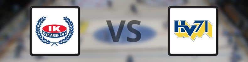 Oskarshamn - HV71 odds, speltips, resultat i SHL