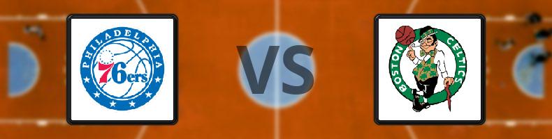 Philadelphia 76ers - Boston Celtics odds, speltips, resultat i NBA