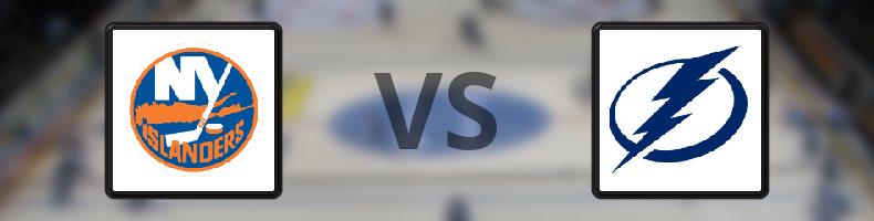 New York Islanders - Tampa Bay Lightning odds, speltips, resultat i NHL
