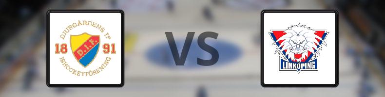Djurgården - Linköping odds, speltips, resultat i SHL