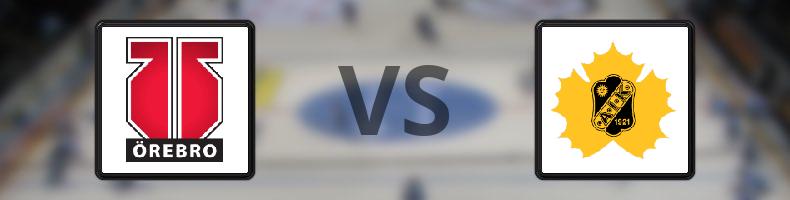 Örebro - Skellefteå odds, speltips, resultat i SHL