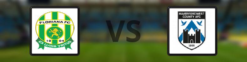 Floriana - Haverfordwest County odds, speltips, resultat i Europa Conference League