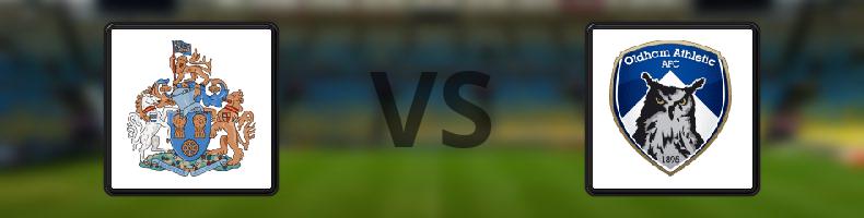 Altrincham - Oldham odds, speltips, resultat i National League