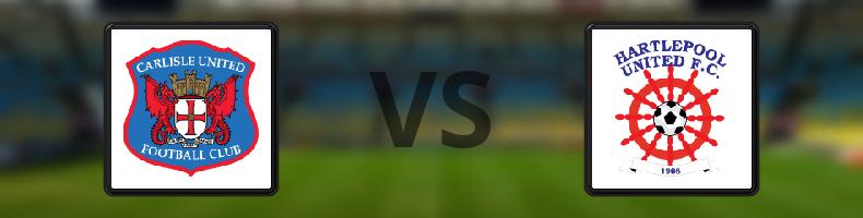 Carlisle - Hartlepool odds, speltips, resultat i National League