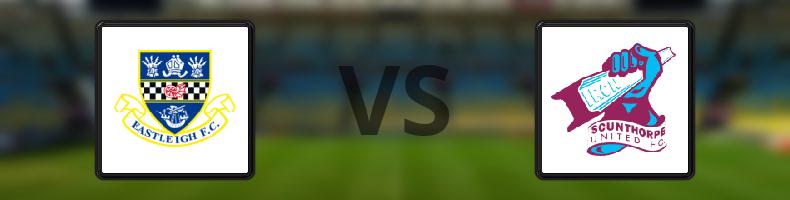 Eastleigh FC - Scunthorpe odds, speltips, resultat i National League