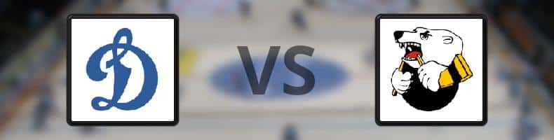 Dynamo Moskva - Traktor Chelyabinsk odds, speltips, resultat i KHL