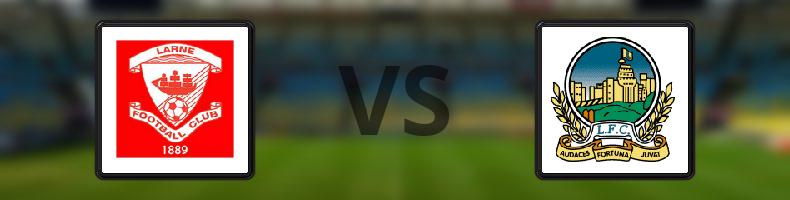 Larne - Linfield odds, speltips, resultat i NIFL Premiership