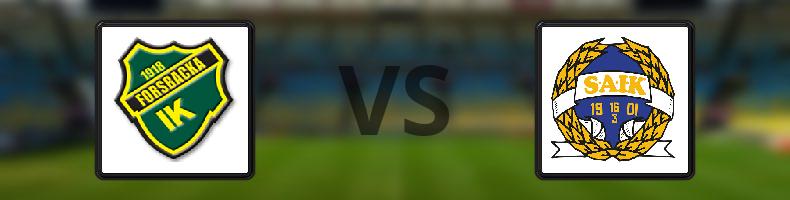 Forsbacka IK - Sandvikens AIK FK odds, speltips, resultat i Division 3