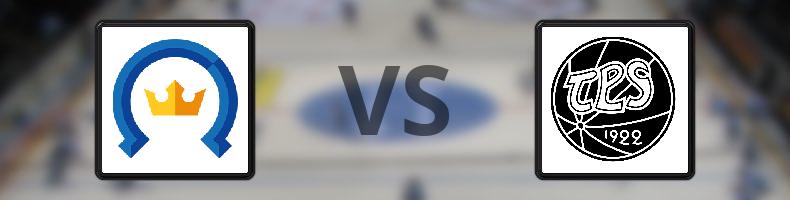 Kiekko-Espoo - TPS odds, speltips, resultat i SM-liiga
