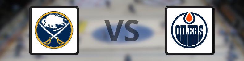 Buffalo Sabres - Edmonton Oilers odds, speltips, resultat i NHL