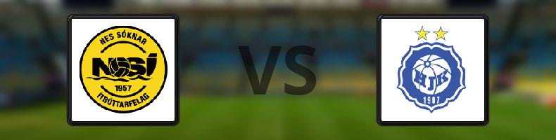 NSI Runavik - HJK odds, speltips, resultat i Europa Conference League