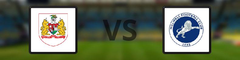 Bristol City - Millwall odds, speltips, resultat i EFL Championship