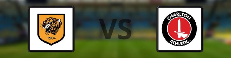 Hull - Charlton odds, speltips, resultat i EFL Championship