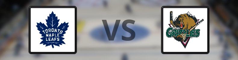 Toronto Maple Leafs - Utah Mammoth odds, speltips, resultat i NHL