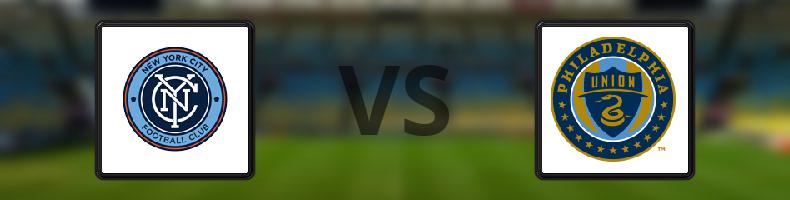 New York City FC - Philadelphia Union odds, speltips, resultat i MLS