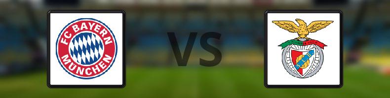 Bayern München - Benfica odds, speltips, resultat i Champions League