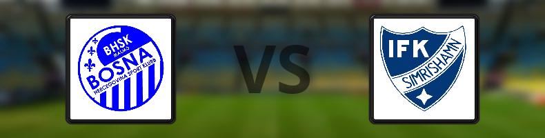 Bosnien Hercegovinas SK - IFK Simrishamn odds, speltips, resultat i Division 3