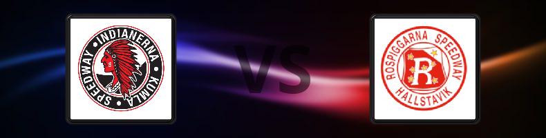 Indianerna - Rospiggarna odds, speltips, resultat i Elitserien Speedway