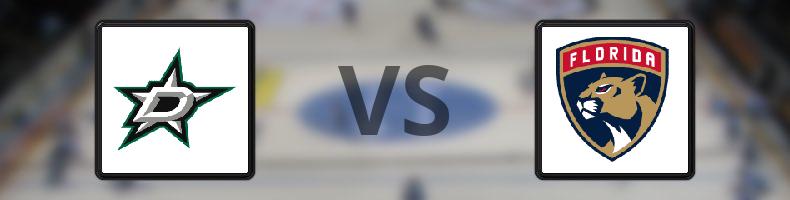 Dallas Stars - Florida Panthers odds, speltips, resultat i NHL
