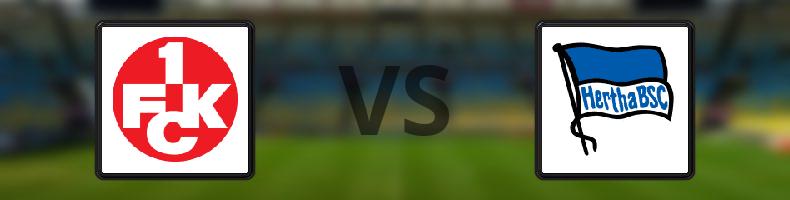 Kaiserslautern - Hertha Berlin odds, speltips, resultat i 2. Bundesliga