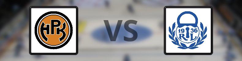 HPK - Lukko odds, speltips, resultat i SM-liiga