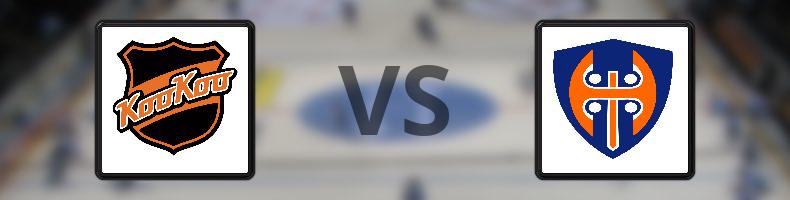 KooKoo - Tappara odds, speltips, resultat i SM-liiga