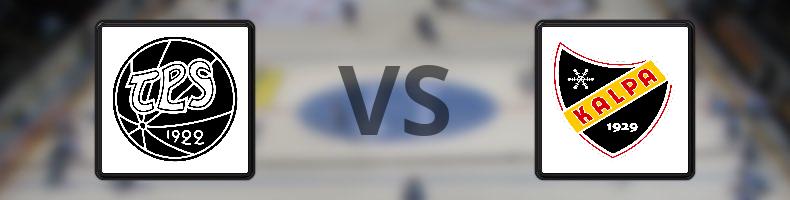 TPS - KalPa odds, speltips, resultat i SM-liiga