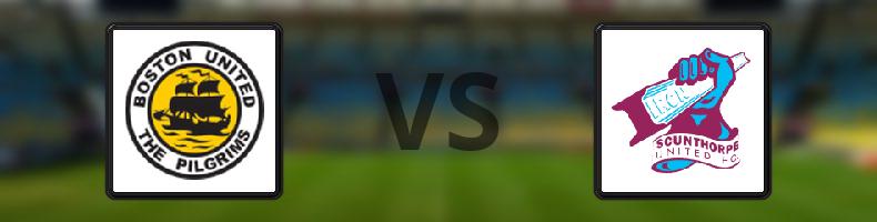 Boston United - Scunthorpe odds, speltips, resultat i National League