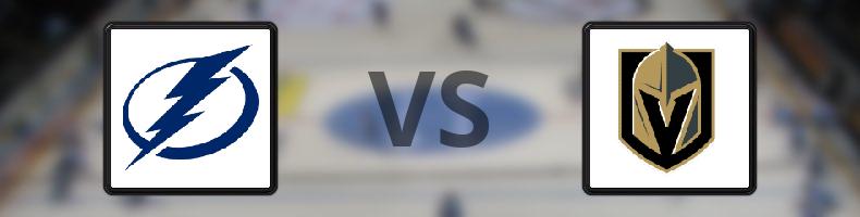Tampa Bay Lightning - Vegas Golden Knights odds, speltips, resultat i NHL