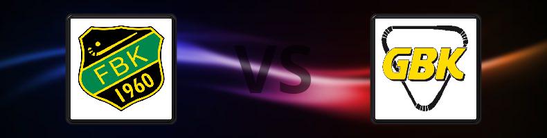 Frillesås BK - Gripen Trollhättan BK odds, speltips, resultat i Elitserien