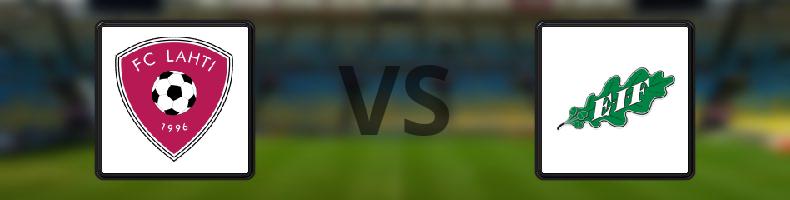 Lahti - EIF odds, speltips, resultat i Veikkausliiga