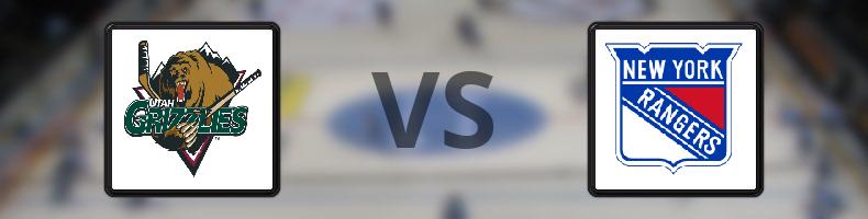 Utah Mammoth - New York Rangers odds, speltips, resultat i NHL