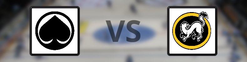 Ässät - Kärpät odds, speltips, resultat i SM-liiga