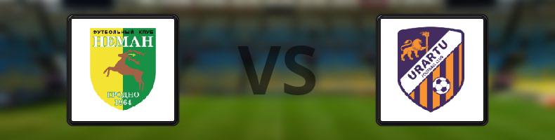 Neman Grodno - FC Urartu odds, speltips, resultat i Europa Conference League