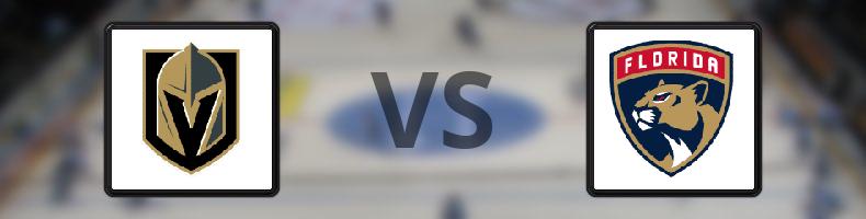Vegas Golden Knights - Florida Panthers odds, speltips, resultat i NHL